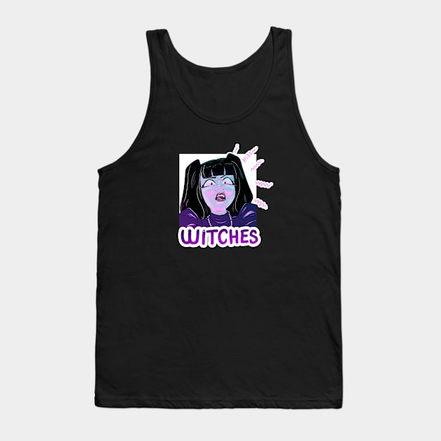 Witch Hater Tank Top by Wyrielle